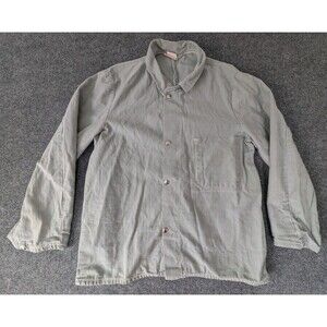 Vintage United Garment Workers America LS Shirt w/ Metal Snaps Mens Sz L USA